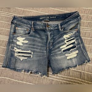 American Eagle Next Level Stretch denim Midi short